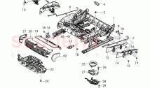 seat frame (electrically, adjustable)