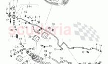 vacuum hoses for brake servo, vacuum hoses with connecting parts