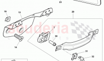 Grab Handle and Sun Visor, F 3W-6-038 568>>, F ZA-A-062 461>>