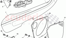armrest for door trim panel, D >> - MJ 2011