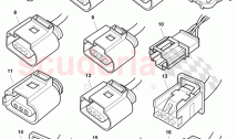 flat contact housing