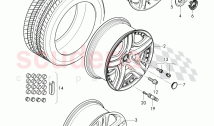Complete wheels and tires