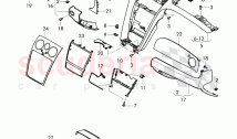 cover and trim, for dashboard, trim for steering column