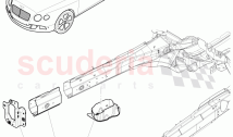 floor assembly, body front section