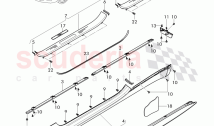 sill panel trim, scuff plate - sill panel, D - MJ 2017>>