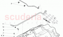 Breather line, for 6 speed automatic transm., F >> 3W-C-073 053, F >> ZA-C-073 053