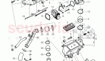 charge air cooler, F 3Y-G-001 492>>, F ZH-G-001 492>>