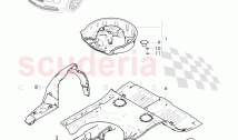 floor assembly, spare wheel well