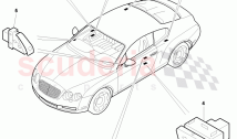 switches in door trim panel, F 3W-4-020 001>> 3W-5-030 420