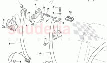 seat belts, for vehicles with not, folding rear bench seat