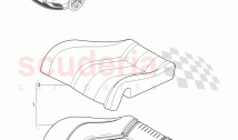 rear seat, cushion (leather), D - MJ 2016>>
