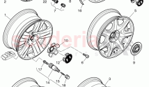 alloy wheel, F 3W-7-039 828>> 3W-7-051 364