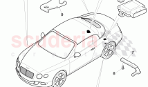 speed sensor with securing parts, control unit for electronic, stability programme&hellip;