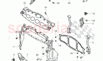 Front end section, repair plate -, cross member, push-on type