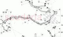 oil pressure line for gear oil cooling, Gear oil cooler, D >> - MJ 2014