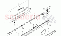 sill panel trim, scuff plate - sill panel, D >> - MJ 2016