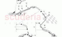 Fuel supply line, valve for charcoal, cannister, Engine bay