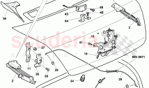 rear trunk lid, single parts