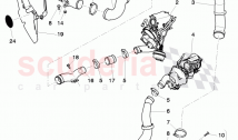 charge air cooler, air duct for charge, air cooler, D >> - MJ 2014