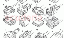 flat contact housing