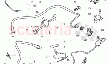 knock sensor, oxygen sensor, switches and senders on engine