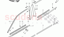 trim for door window frame, protection strip for door, D >> - MJ 2016