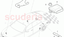 speed sensor with securing parts