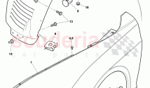 fender, trim - wheel housing, D - MJ 2009>>