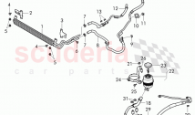 power steering, Reservoir, Pipes, Hoses