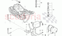 air supply unit, reservoir, air line, valve unit