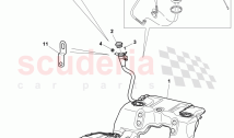 fuel tank with pump fuel gauge, and connecting parts, fuel line with breather and &hellip;