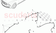 water drain hose, Glass sunroof, D - MJ 2017>>
