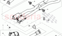 front catalyst, exhaust pipe with catalyst, exhaust pipe, D - MJ 2011>>