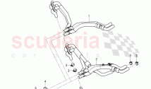 Coolant hoses for heater
