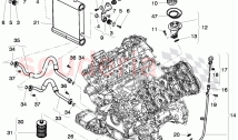 oil dipstick with tube, oil filter, oil cooler, D >> - MJ 2014