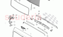 radiator grille, complete, D - MJ 2017>>