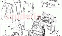Seat Squab and Headrest, F 3W-A-064 382>>, F ZA-A-064 382>>