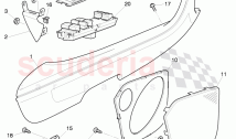 armrest for door trim panel, D - MJ 2012>>