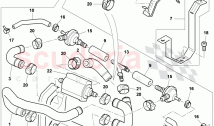 solenoid valve, vacuum hoses, (For turbocharger), F 3W-8-052 846>>, F ZA-A-062 461&hellip;