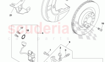 ceramic brake disc, (vented)