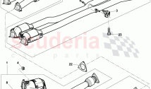 front catalyst, exhaust pipe with catalyst, exhaust pipe with exhaust muffler, fro&hellip;