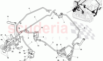 vacuum system, (For turbocharger), D - MJ 2006>>, F >> 3W-7-041 017