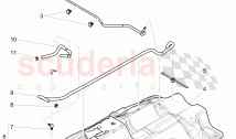 Breather line, for automatic transmission, F 3W-C-073 054>>, F ZA-C-073 054>>