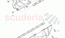 heatshield, (For turbocharger)