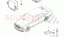 self-lev. sensor with linkage
