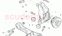 track control arm, wheel bearing housing