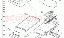 rear seat, Centre armrest, D - MJ 2008>> - MJ 2011