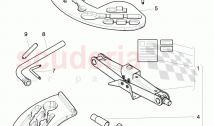 Vehicle tools, Spare Wheel, Service kit