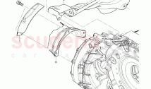 heatshield, for 8-speed automatic gearbox