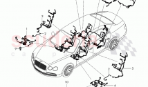 Additional Wiring Harnesses, seats in cab, D - MJ 2017>>